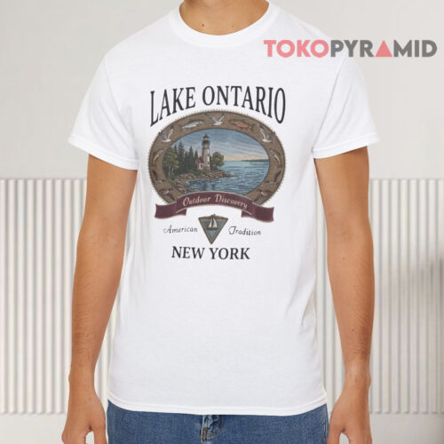 Lake Ontario Outdoor Discovery Vintage T Shirt Lake Ontario Outdoor Discovery Vintage T Shirt