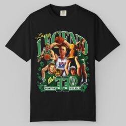 Larry Bird Celtics Mvp Dream Team T shirt