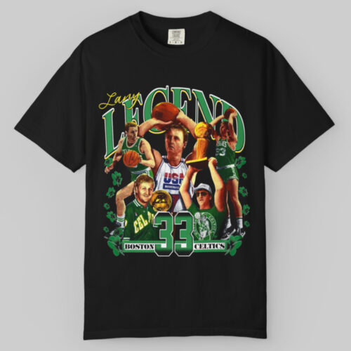 Larry Bird Celtics Mvp Dream Team T shirt