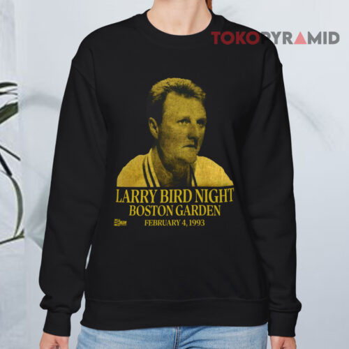 Larry Bird Night Boston Garden 1993 Sweatshirt