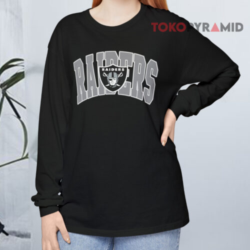 Las Vegas Raiders Logo Nfl Football Long sleeved