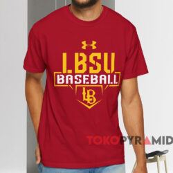 Lbsu Baseball T shirt Red T shirt