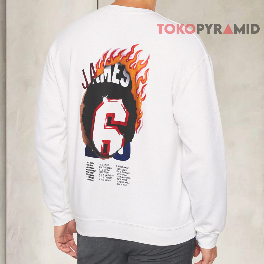LeBron Good Intentions Sweatshirt Back LeBron Good Intentions Sweatshirt Back