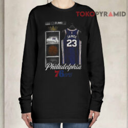 LeBron James Philadelphia 76ers Long sleeved
