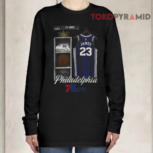 LeBron James Philadelphia 76ers Long sleeved