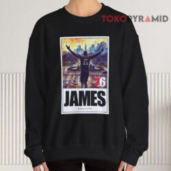 LeBron James Philadelphia 76ers Royal King Sweatshirt