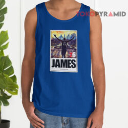 LeBron James Philadelphia 76ers Royal King Tank Top