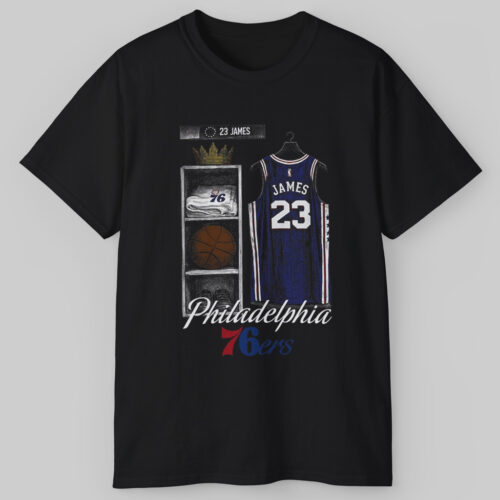 LeBron James Philadelphia 76ers Shirt