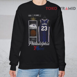 LeBron James Philadelphia 76ers Sweatshirt