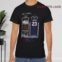 LeBron James Philadelphia 76ers T Shirt