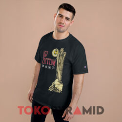 Led Zeppelin Hermit Lantern Black T shirt