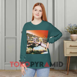 Led Zeppelin Houses Of The Holy Blue Long sleeved