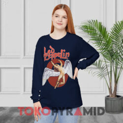 Led Zeppelin Navy Long sleeved