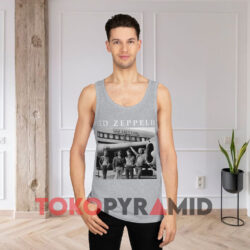 Led Zeppelin Plane Picture Shirt 2 Led Zeppelin Plane Picture Grey Tank Top