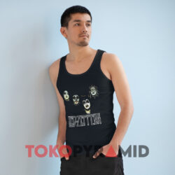 Led Zeppelin x Kiss Combo Metal Shirt 3 Led Zeppelin X Kiss Combo Metal Black Tank Top