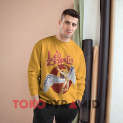 Led Zeppelin Yellow Sweatshirt