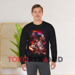 Leon Edwards Vs Colby Covington UFC 296 Artist Series Shirt 3 Leon Edwards Vs Colby Covington Ufc 296 Artist Series Black Sweatshirt