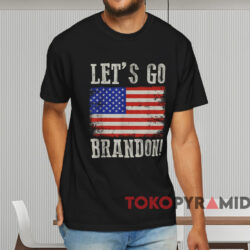 Let's Go Brandon Shirt Black T shirt