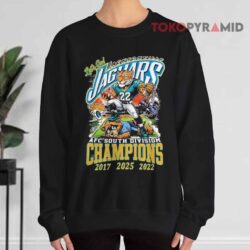 Let's Go Jacksonville Jaguars Afc South Divison Champions 2026 Mascot Sweatshirt