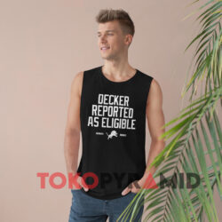 Lions Decker Reported As Eligible Shirt 4 Lions Decker Reported As Eligible Black Tank Top