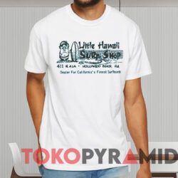 Little Hawaii Surf Shop Shirt White T shirt
