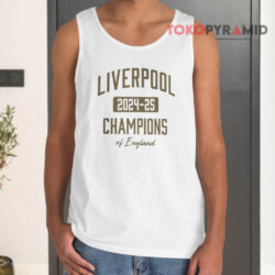 Liverpool 2024 25 Champions Of England Tank Top