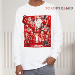 Liverpool We're Premier League Champions Poster Long sleeved