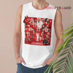 Liverpool We're Premier League Champions Poster Tank Top