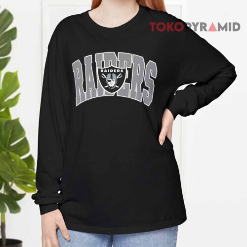Logo 7 Nfl Las Vegas Raiders Long sleeved