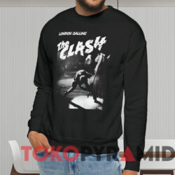 London Calling The Clash T shirt Black Sweatshirt