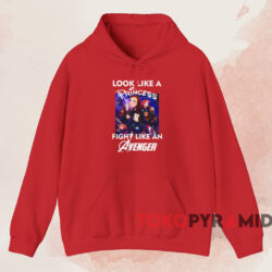 Look Like A Princess Fight Like An Avenger T-shirt 2 Look Like A Princess Fight Like An Avenger T shirt Red Hoodie