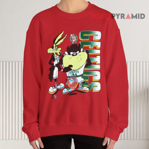 Looney Tunes Taz Bugs Boston Celtics Sweatshirt