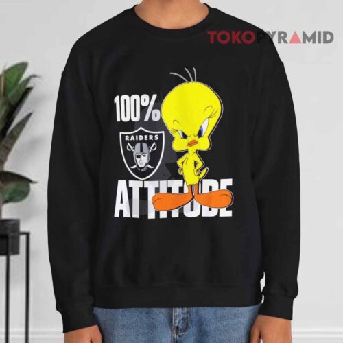 Looney Tunes Tweety Raiders 100% Attitude Sweatshirt