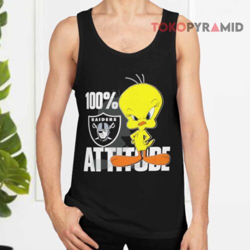 Looney Tunes Tweety Raiders 100% Attitude Tank Top