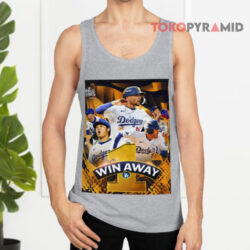 Los Angeles Dodgers 1 Win Away World Series 2024 Champions Tank Top