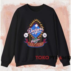 Los Angeles Dodgers 1989 World Series Champions Shirt 4 Los Angeles Dodgers 1989 World Series Champions Shirt Black Sweatshirt