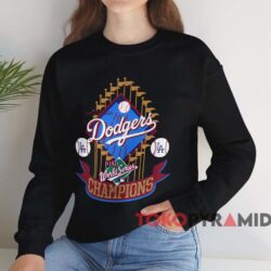 Los Angeles Dodgers 1989 World Series Champions Shirt 3 Los Angeles Dodgers 1989 World Series Champions Shirt Black Sweatshirt