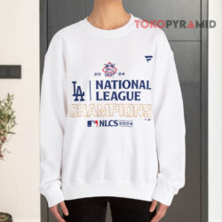 Los Angeles Dodgers 2024 National League Champions Sweatshirt