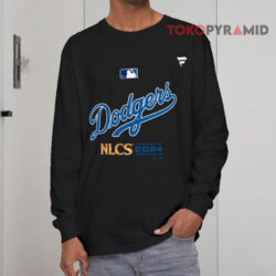 Los Angeles Dodgers 2024 NLCS Shirt 4 Los Angeles Dodgers 2024 Nlcs Long sleeved