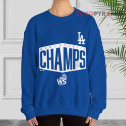 Los Angeles Dodgers 2024 World Series Champions Batter Shirt 3 Los Angeles Dodgers 2024 World Series Champions Batter Sweatshirt