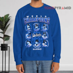 Los Angeles Dodgers 2024 World Series Champions Player Shirt 3 Los Angeles Dodgers 2024 World Series Champions Player Sweatshirt