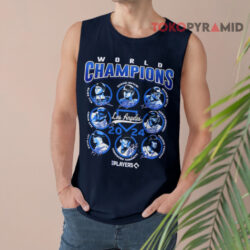 Los Angeles Dodgers 2024 World Series Champions Player Shirt 2 Los Angeles Dodgers 2024 World Series Champions Player Tank Top