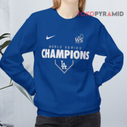 Los Angeles Dodgers 2024 World Series Champions Roster Sweatshirt
