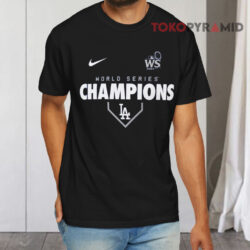 Los Angeles Dodgers 2024 World Series Champions Roster Shirt 3 Los Angeles Dodgers 2024 World Series Champions Roster T shirt Front