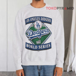 Los Angeles Dodgers 2024 World Series Franklin Logo Shirt 3 Los Angeles Dodgers 2024 World Series Franklin Logo Sweatshirt