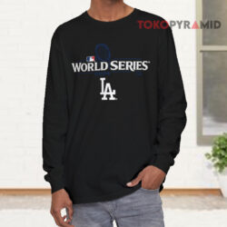 Los Angeles Dodgers 2024 World Series T-Shirt 4 Los Angeles Dodgers 2024 World Series Long sleeved