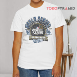 Los Angeles Dodgers 2024 World Series White T shirt