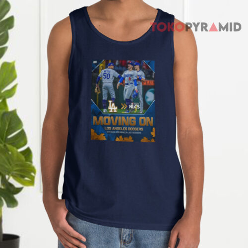 Los Angeles Dodgers 2025 Moving On Nlcs Tank Top Los Angeles Dodgers 2025 Moving On Nlcs Tank Top
