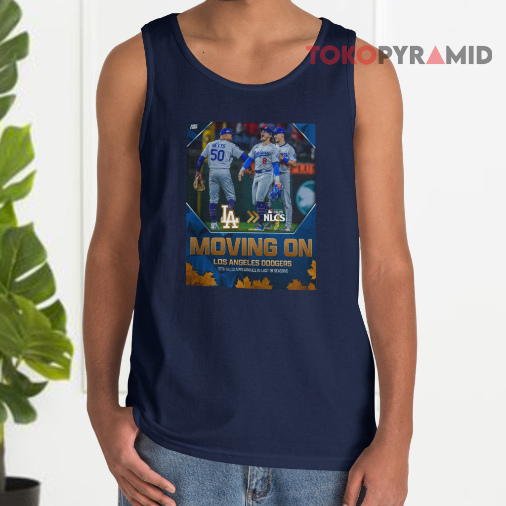 Los Angeles Dodgers 2025 Moving On Nlcs Tank Top Los Angeles Dodgers 2025 Moving On Nlcs Tank Top