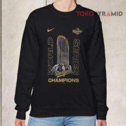 Los Angeles Dodgers 2025 World Series Champions Raise The Trophy Shirt 3 Los Angeles Dodgers 2025 World Series Champions Raise The Trophy Sweatshirt